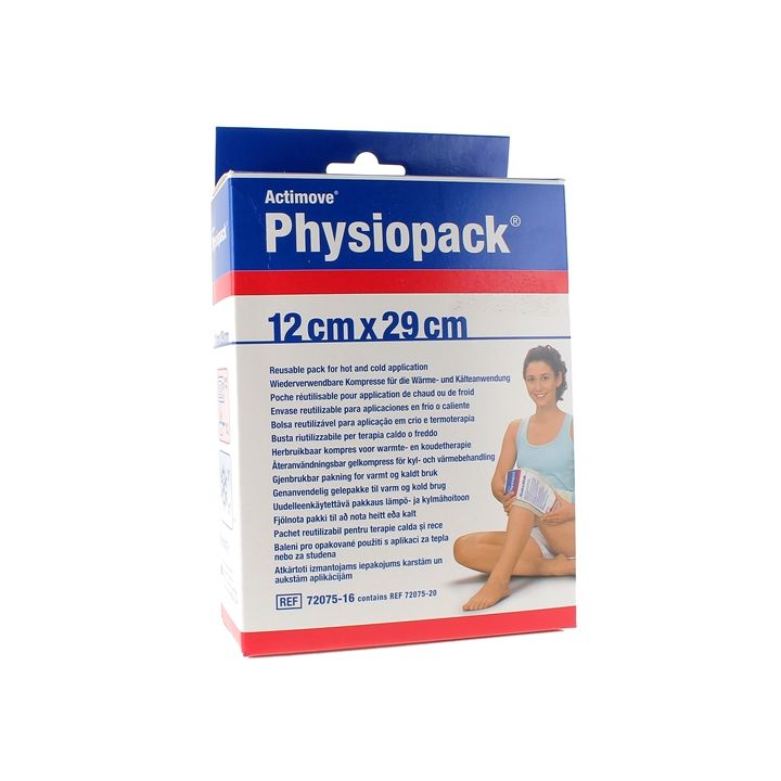 Physiopack poche réutilisable chaud/froid 12 cm x 29 cm BSN Médical - 1 poche