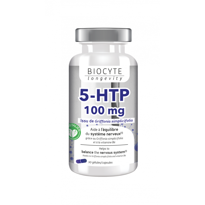 5-HTP 100mg Biocyte - boîte de 30 gélules
