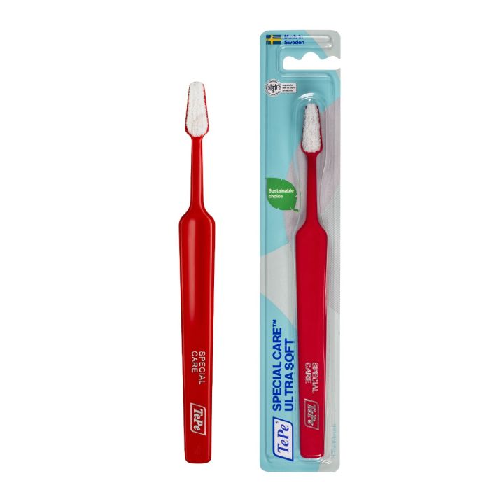 Special care ultra soft brosse à dents Tepe - une brosse à dents 