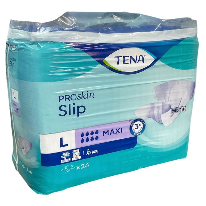 Proskin Slip Couches adultes maxi taille L Tena - sachet de 24 changes complets