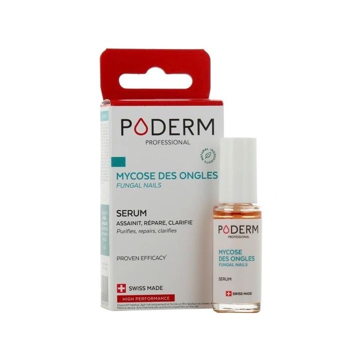 Sérum mycose des ongles Poderm - flacon de 8ml