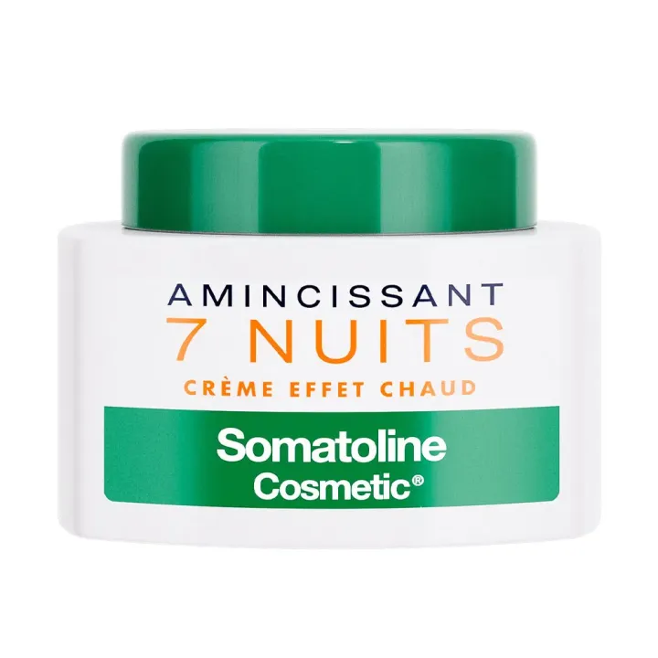 Amincissant 7 Nuits Crème effet chaud Somatoline Cosmetic - pot de 250ml