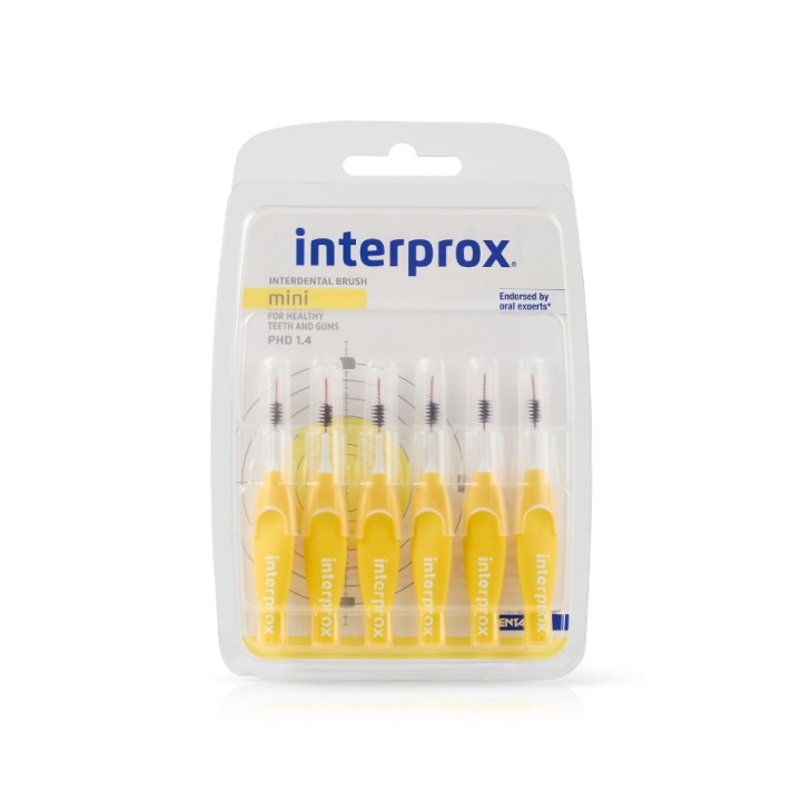 Brossettes interdentaires interprox mini jaune Crinex - 6 brossettes