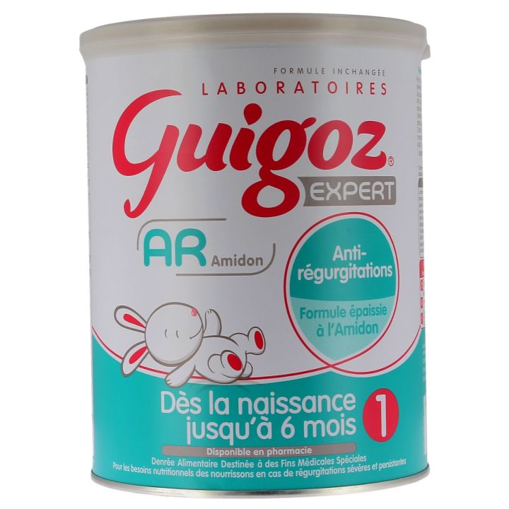 Guigoz expert lait 1er âge anti-régurgitations - boite de 780g