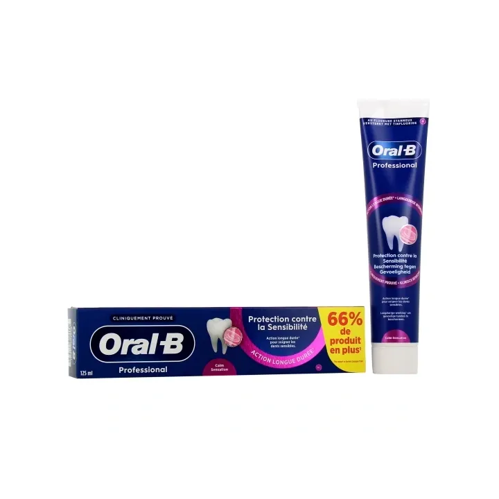 Dentifrice calm sensation Oral-B professional - tube de 125ml