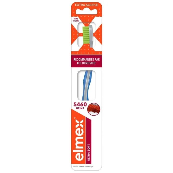 Brosse à dents ultra soft Elmex - une brosse à dents