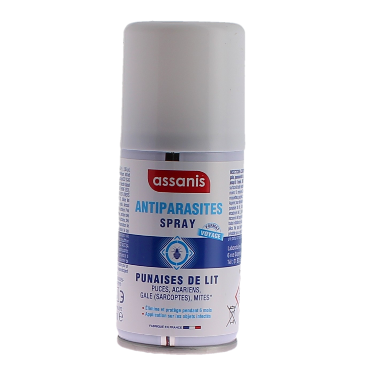 Anti-parasites spray punaises de lit Assanis - spray de 75ml