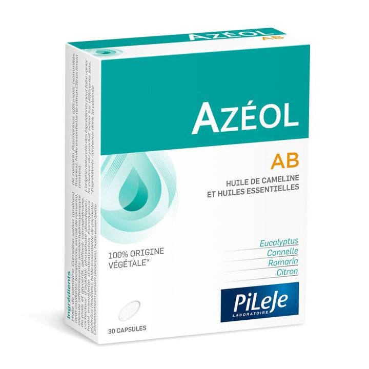 Azéol AB défenses immunitaires Phytoprevent - boîte de 30 capsules