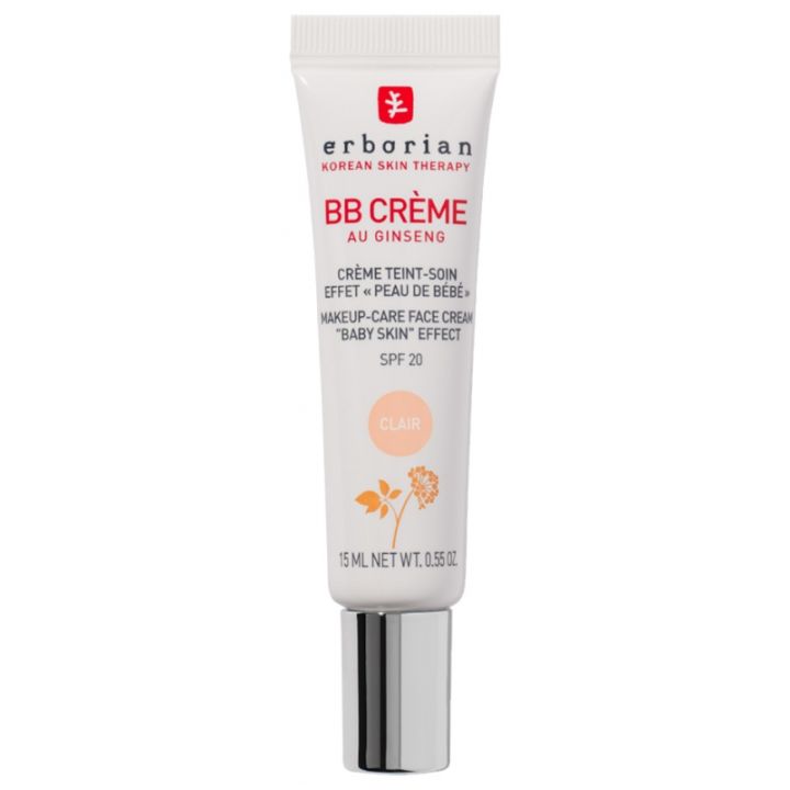 BB Crème au Ginseng teinte clair Erborian - tube de 15 ml