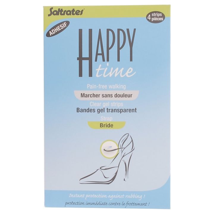 Bandes gel transparent bride happy time Saltrates - 4 bandes