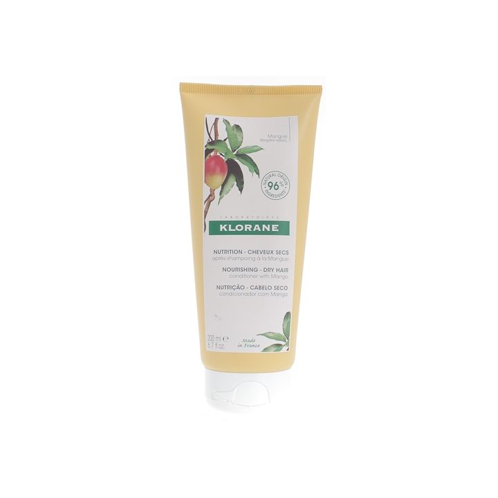 Baume après-shampoing au beurre de mangue Klorane - tube de 200ml
