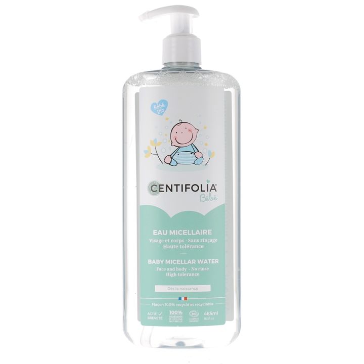 Eau micellaire bébé Centifolia - flacon de 485ml