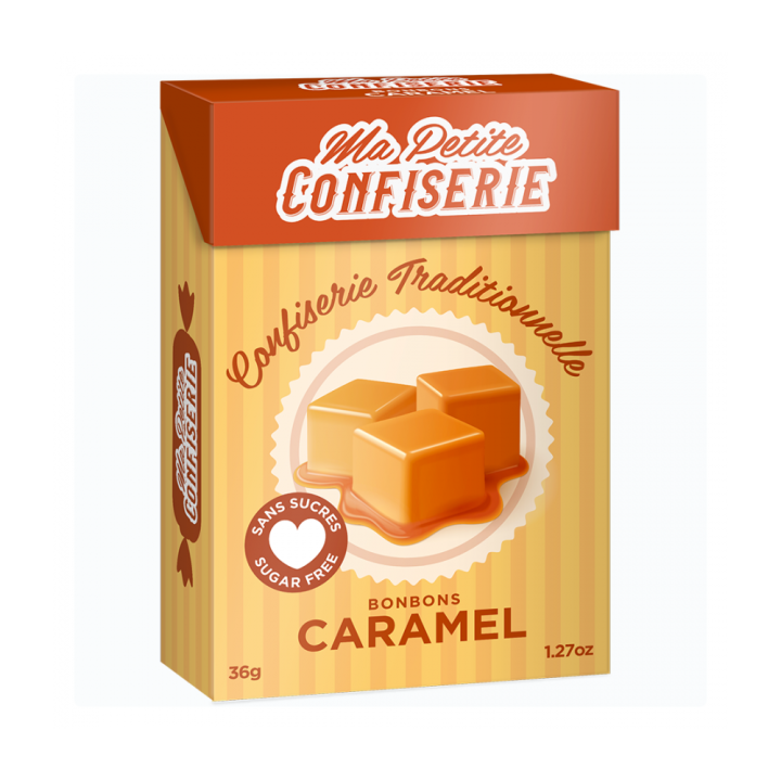 Bonbons au caramel Ma petite confiserie - boite de 36,5 g