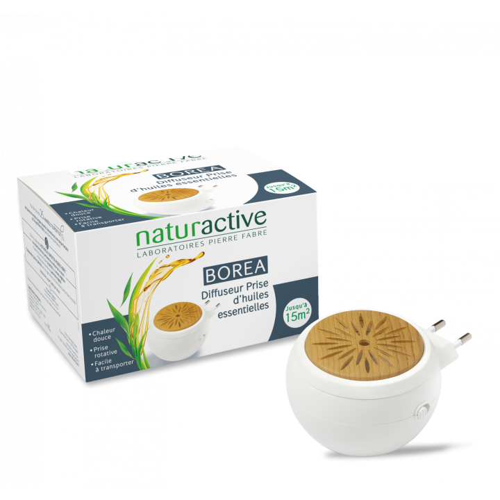Borea diffuseur prise d'huile essentielles Naturactive - 1 diffuseur