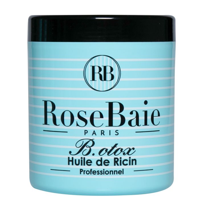 Botox capillaire à l’huile de ricin RoseBaie - pot de 250ml