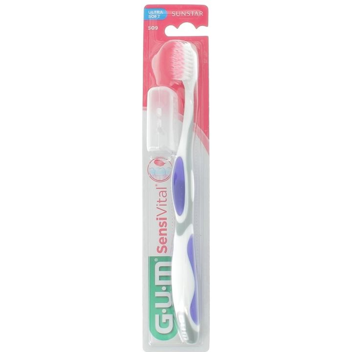 Brosse à dents sensivital Ultra souple Gum - 1 brosse à dents