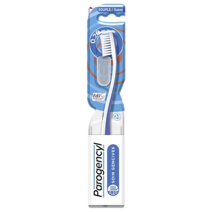 Brosse à dents souple Soin Gencives Parogencyl - une brosse à dents
