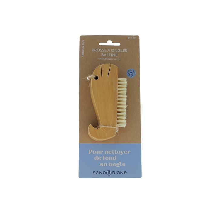 Brosse à ongles baleine Sanodiane - une brosse à ongles