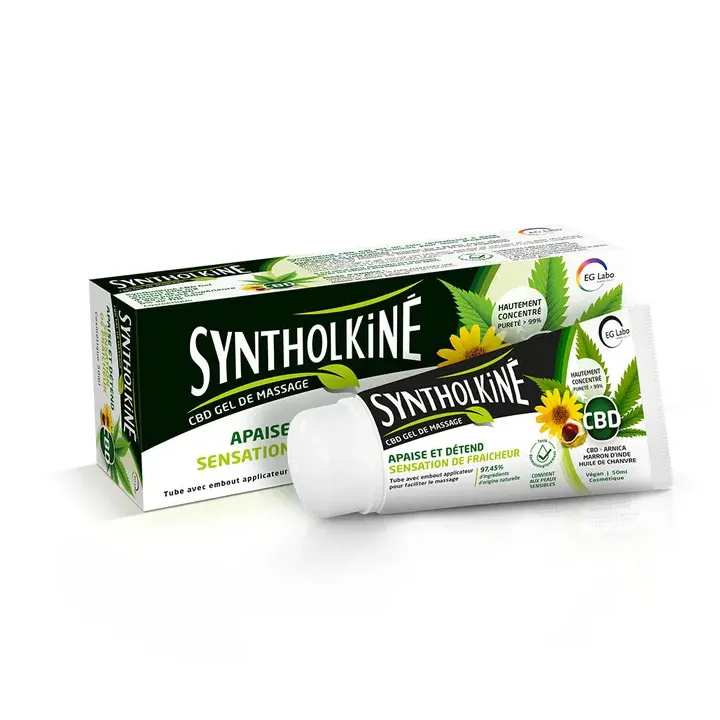 CBD Gel de massage Syntholkiné - tube de 50ml