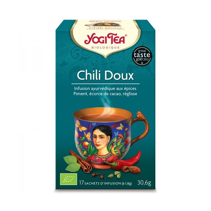 Chili doux BIO Yogi Tea - 17 infusettes