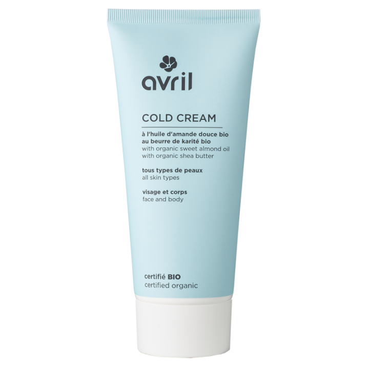 Cold cream bio Avril - tube de 200 ml