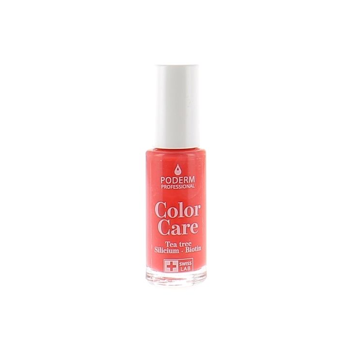 Color Care Vernis à ongles Rose Corail 273 Poderm - flacon de 8ml