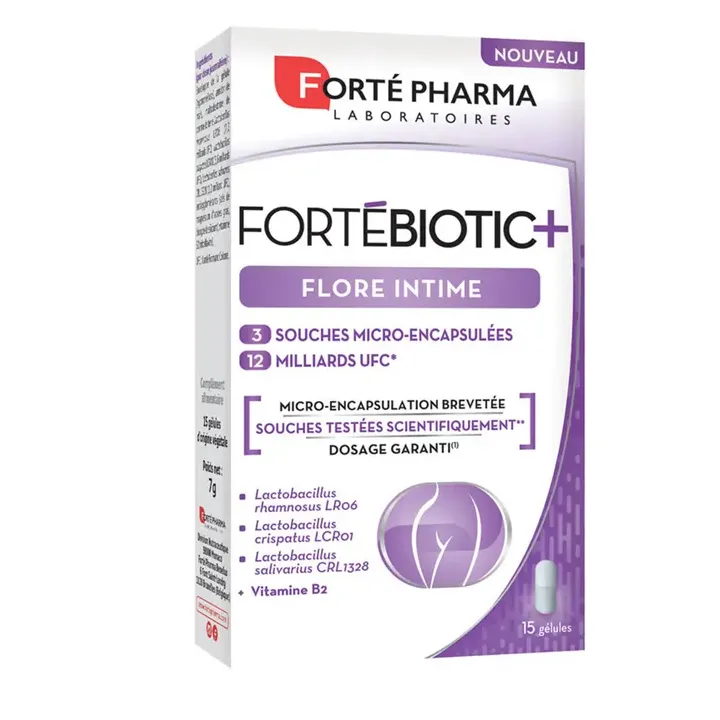 Forté Biotic flore intime Forté Pharma - boite de 15 gélules
