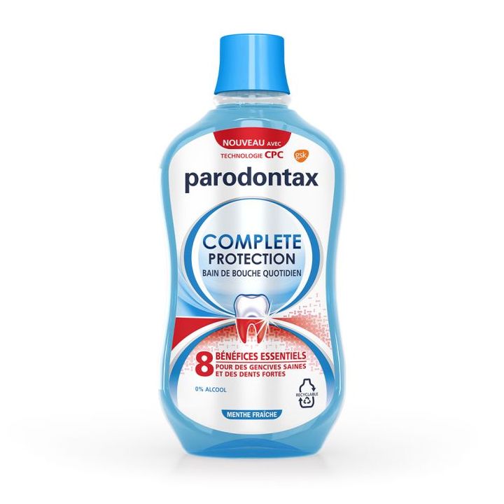 Complète Protection Bain de bouche Parodontax - flacon de 500ml