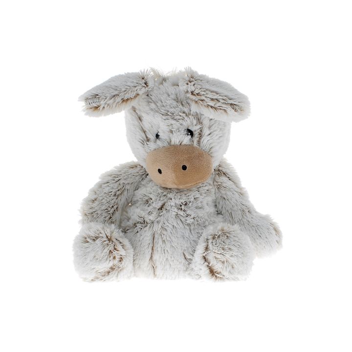 Cozy peluche bouillotte âne Soframar - 1 peluche de 28 cm
