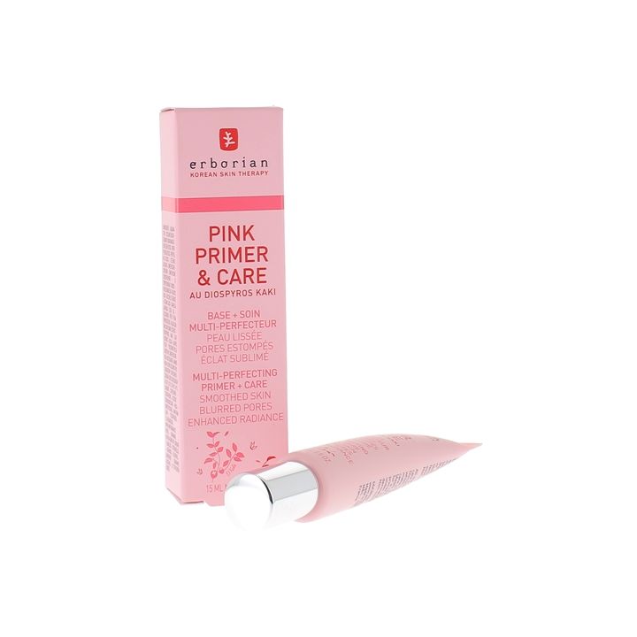 Crème Pink Primer & Care au Diospyros Kaki Erborian - tube de 15 ml
