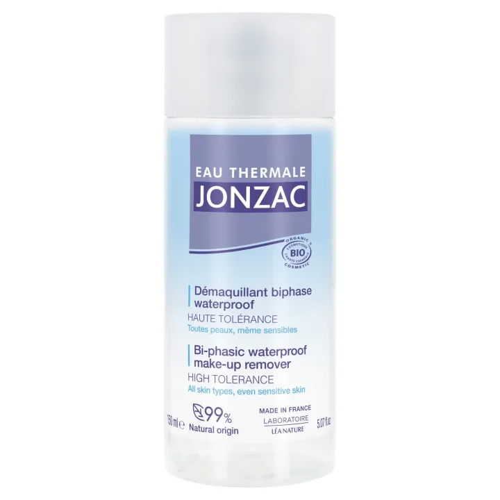 Démaquillant biphase waterproof Eau thermale Jonzac - flacon de 150ml