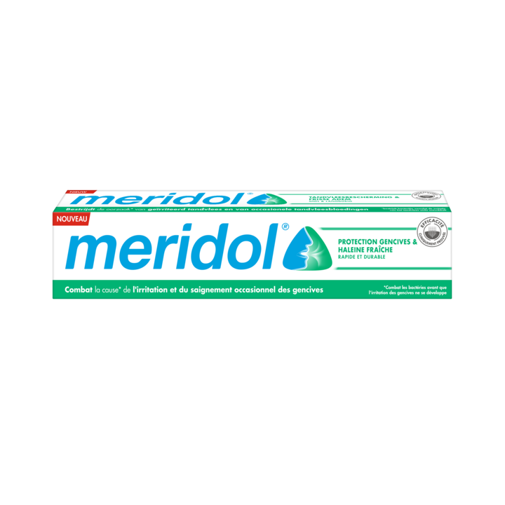 Dentifrice Protection gencives et haleine fraîche Meridol - tube de 75ml