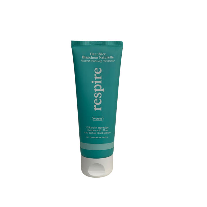 Dentifrice blancheur naturelle Respire - tube de 75ml