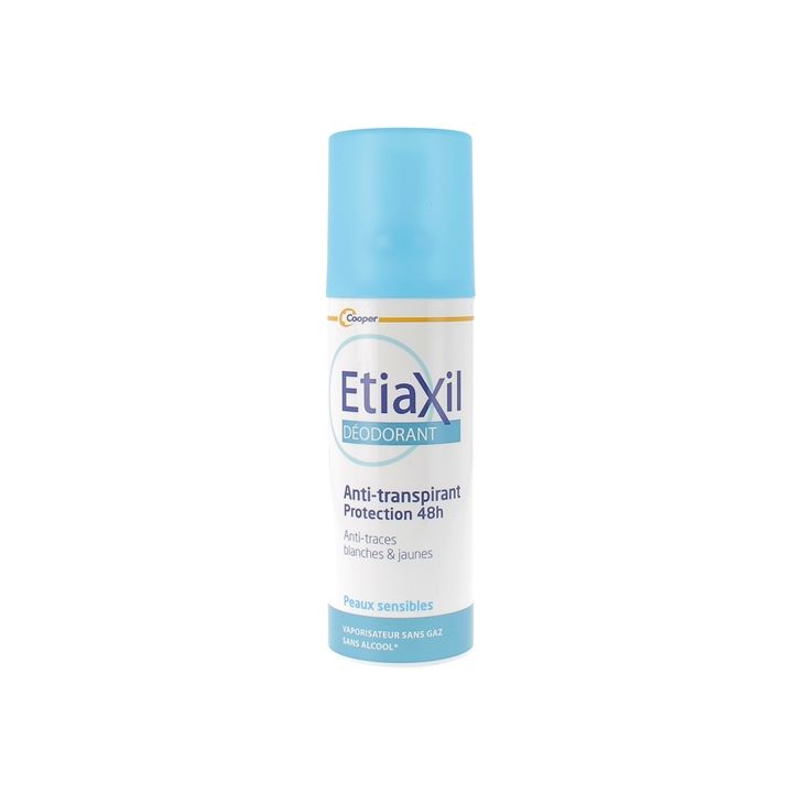 Déodorant anti-transpirant 48h Etiaxil - spray de 100 ml