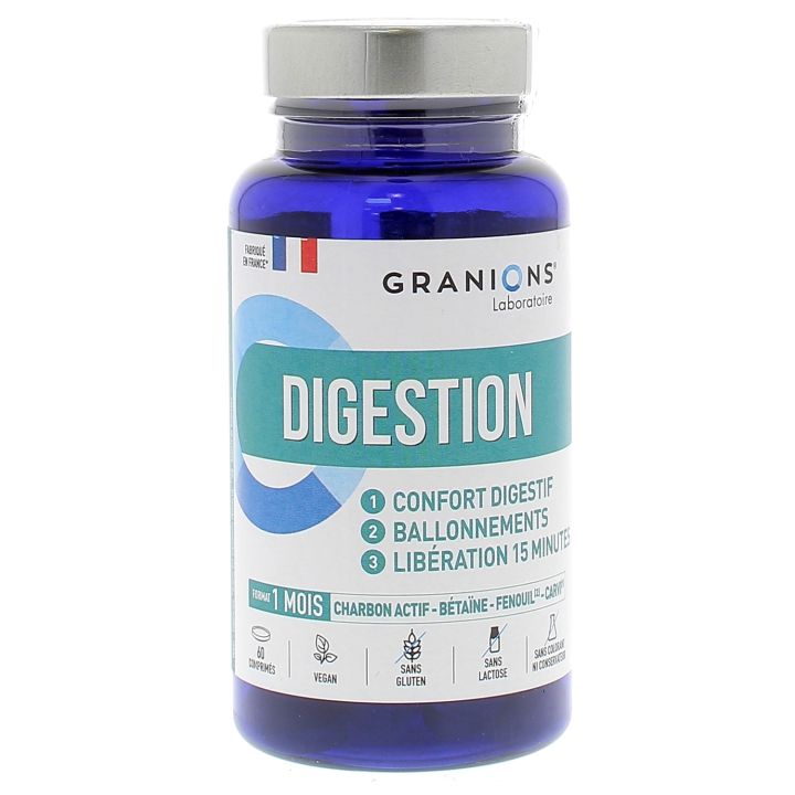 Digestion Granions - boîte de 60 comprimés