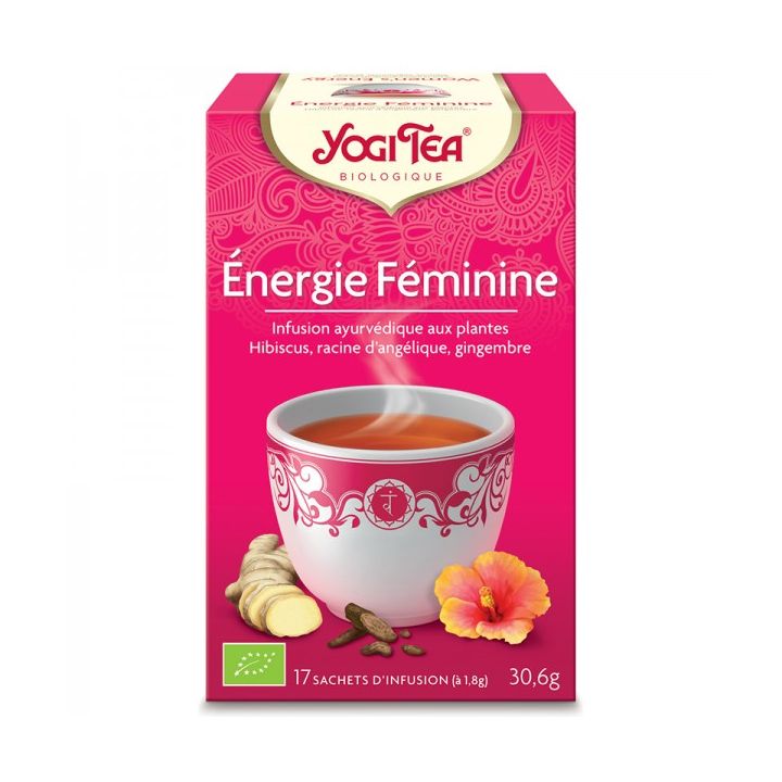 Energie féminine BIO Yogi Tea - 17 infusettes