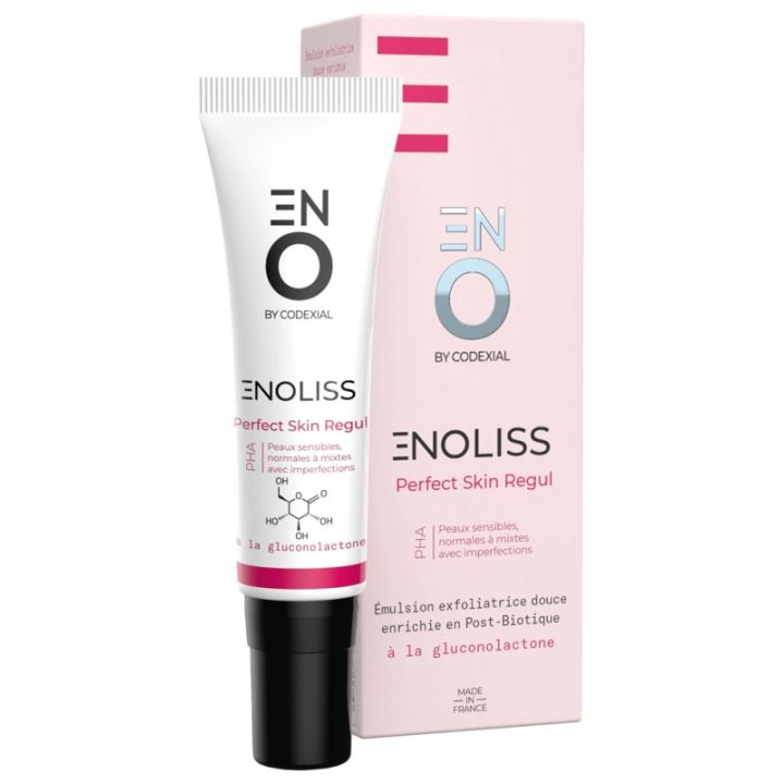 Enoliss Perfect Skin Regul émulsion exfoliatrice douce Codexial - tube de 30 ml
