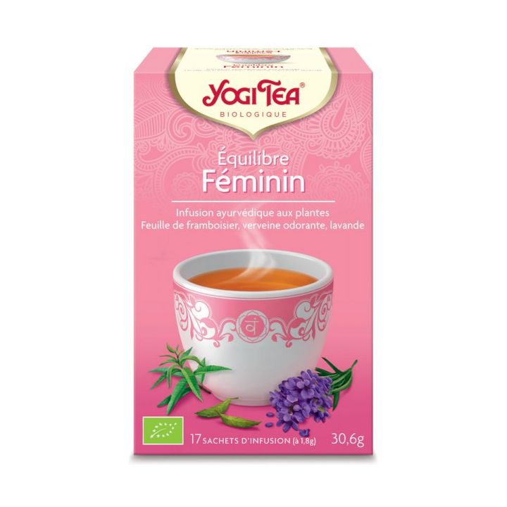 Equilibre féminin BIO Yogi Tea - 17 infusettes