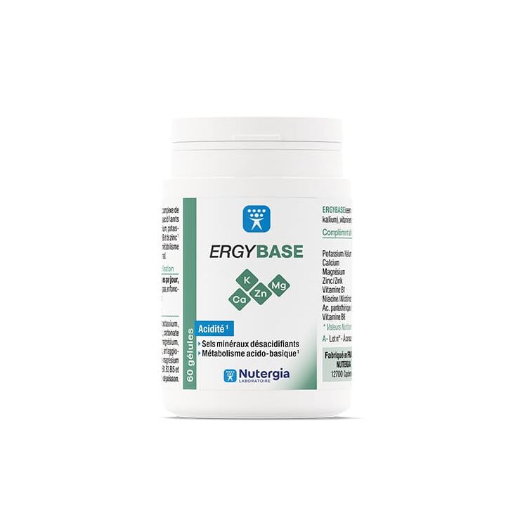 Ergybase Nutergia - 60 gélules