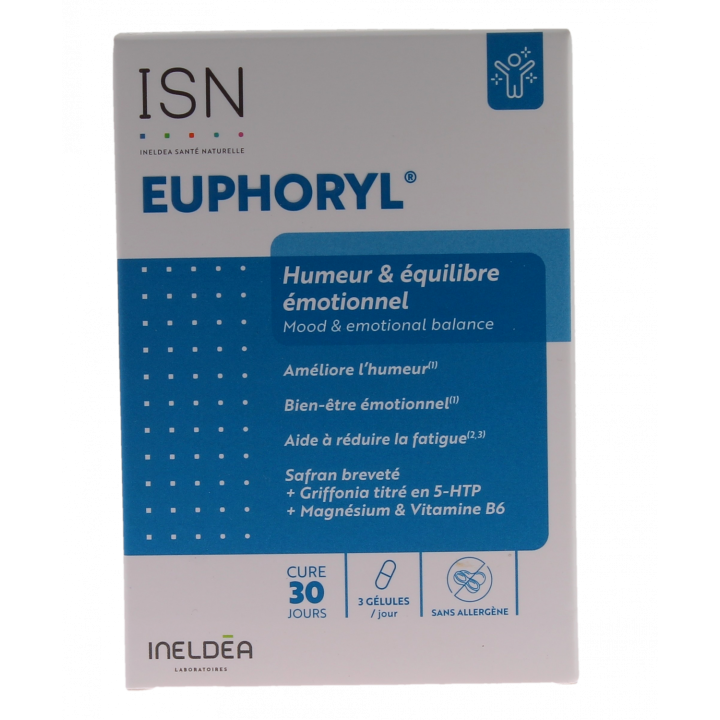 Europhyl humeur & équilibre émotionnel Ineldea - boite de 90 gélules