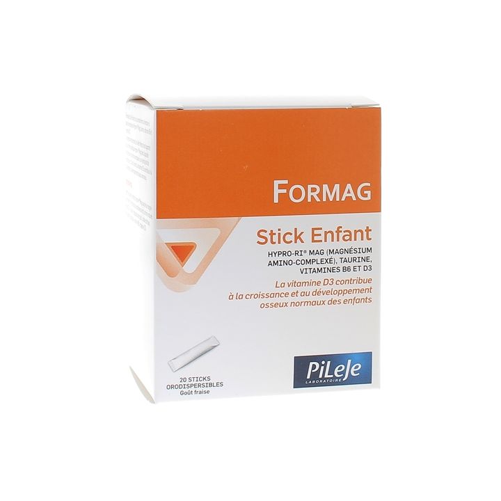 Formag enfant Pileje - 20 sticks orodispersibles