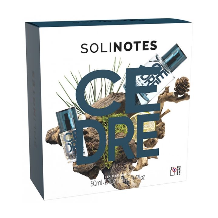 Coffret cèdre Solinotes - coffret de 2 produits