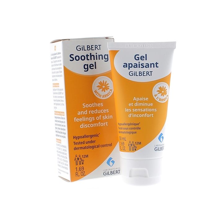 Gel apaisant Gilbert - Tube de 50ml