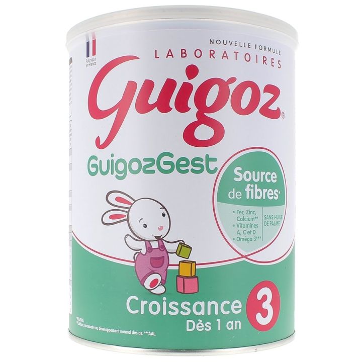 Gest Croissance lait 3ème âge Guigoz - pot de 800 g