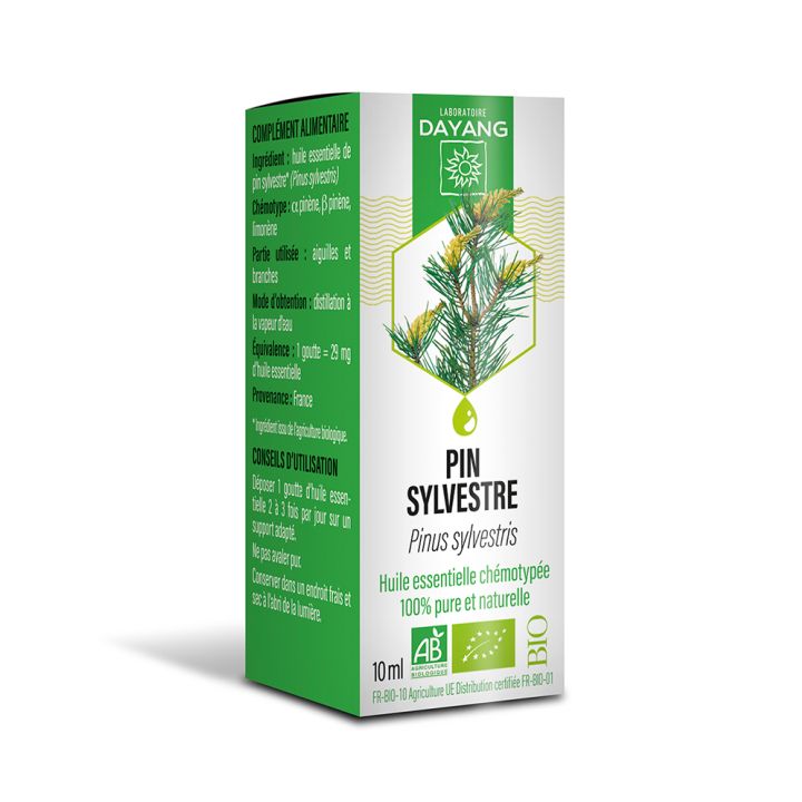 Huile essentielle Pin sylvestre bio Dayang - Flacon de 10ml