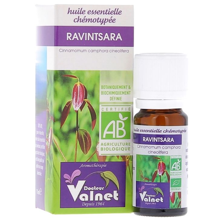 Huile essentielle Ravintsara Bio Dr Valnet - 10 ml