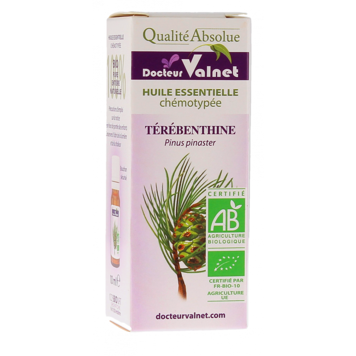 Huile essentielle Térébenthine Bio Dr Valnet - 10 ml