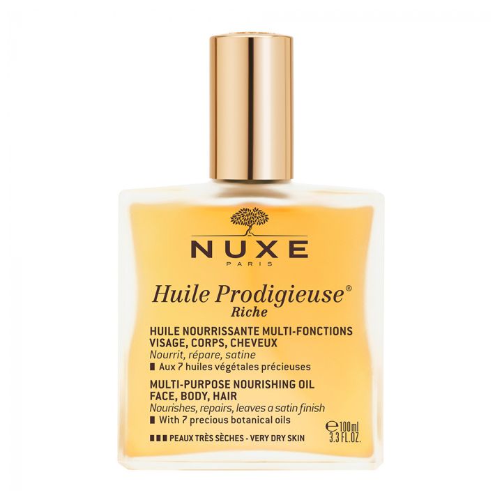 Huile prodigieuse Riche huile nourrissante multi-fonctions Nuxe - flacon de 100 ml