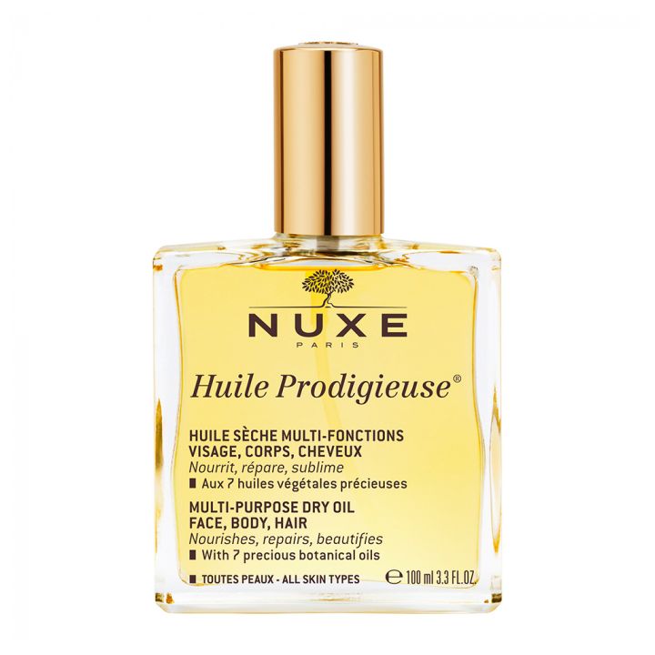 Huile prodigieuse huile sèche visage, corps et cheveux Nuxe - flacon de 100 ml