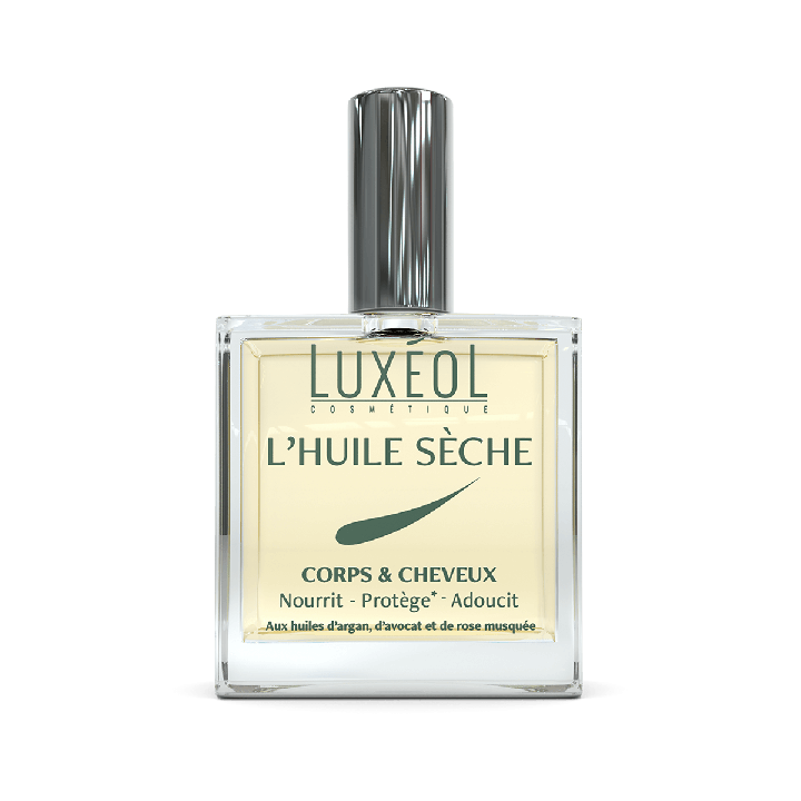 Huile sèche corps et cheveux Luxéol - flacon spray de 100 ml